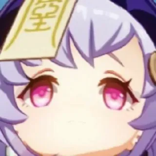 😨 8c1b8fae Qiqi Genshin Impact Anime, Qiqi, Genshin Impact, Trò chơi điện tử, Nhân vật telegram sticker