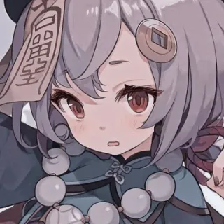 Qiqi Genshin Impact telegram stickers