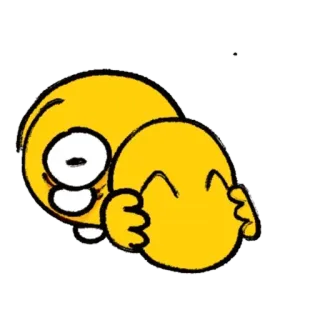 😢 d81eb140 Эмодзи, Лицо, Желтый, Милый, Счастливый whatsapp sticker