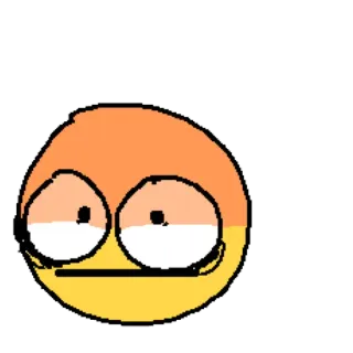 😟 f7b4d275 Эмодзи, Лицо, Выражение, В шоке whatsapp sticker