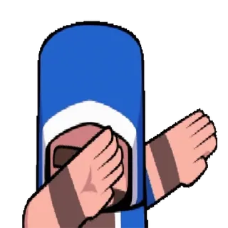 🤙 7f3f35ad Clash Royale, Dab, Tovenaar, Emote, Mobiele game, Strategie spel telegram sticker