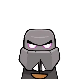 🥱 f8a692d0 Golem Clash of Clans Golem, Clash of Clans, Steen, Mobiel spel, Fantasy, Personage telegram sticker