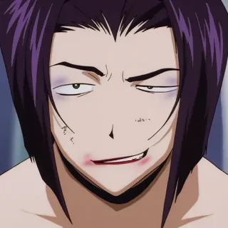 ❤️ b0183bc2 Vicious Cowboy Bebop Anime, Charakter, Bösartig, Cowboy Bebop, Grinsen, Verletzt telegram sticker