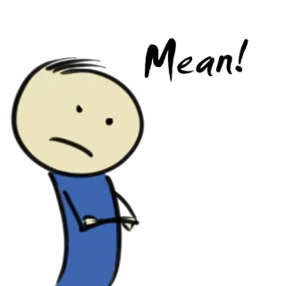 😠 6a0006d6 Ahm... stick figure, cartoon, thinking, question, confused, doubtful telegram sticker