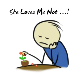 💔 bd1013d9 I Want to Die! sad, depressed, stick figure, melancholy, cartoon telegram sticker