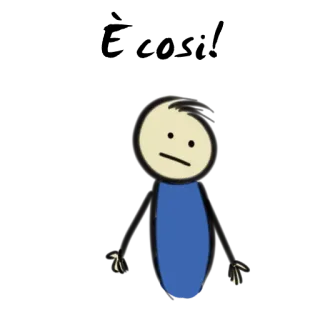 Qonshu - Italian whatsapp stickers