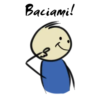 💋 6e5f1ed4 средний палец, оскорбительный, грубый, жест, мультик, человечек whatsapp sticker