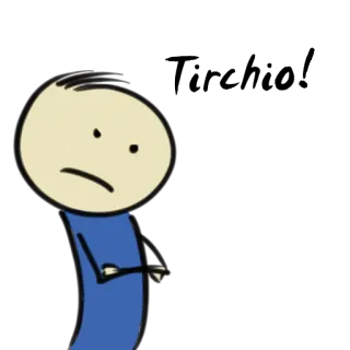 😒 c53bc5bc человечек, мультфильм, персонаж, иллюстрация whatsapp sticker