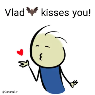 Vlad🦇 @Qonshubot telegram stickers