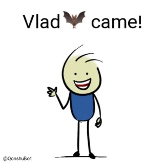 Vlad🦇 @Qonshubot telegram stickers