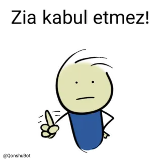 Zia @Qonshubot telegram stickers