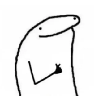 🙂 d735e4a7 面白い, ステッカー, florkofcows, ミーム, かわいい, かわいい telegram sticker