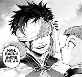 👑 4769a31f Nah, bagus gadis pintar Manga, Anime, Personnage, Souriant whatsapp sticker