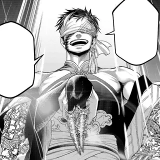 👑 b1333368 Anime, Manga, Combattant, Arme, Bandeau, Liu Bei, Record of Ragnarok whatsapp sticker