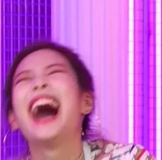 😂 47a67d4e femme, visage, rire, joyeux, personne, portrait telegram sticker