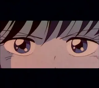 😡 047c2d82 Anime, Oczy, Twarz, Dziewczyna, Kreskówka telegram sticker