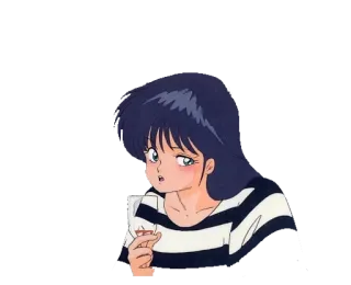 🍸 8e4bddfb Anime, Dziewczyna, Postać, Kreskówka telegram sticker