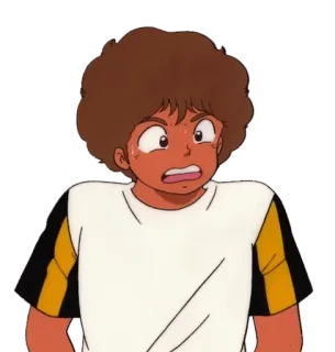 😩 a2316956 Anime, Postać, Pot, Zszokowany, Kreskówka, Animacja telegram sticker