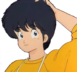 😥 d929ef48 Ranma Saotome Ranma 1/2 Anime, Manga, Ranma 1/2, Ranma Saotome, Postać telegram sticker