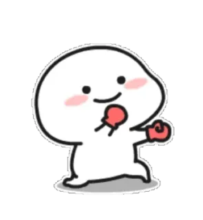 🥊 66e5bd6f imut, tinju, karakter, kartun whatsapp sticker