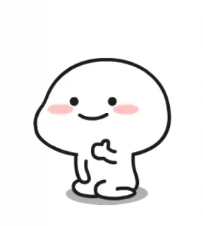 👍 9af5fbf5 Cartone animato, Personaggio, Pollice in su, Carino telegram sticker