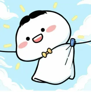 🌤 0a9b1737 可爱, 卡通, 婴儿, 角色 telegram sticker