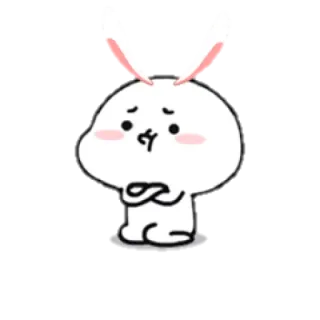 🍼 a69c71c0 토끼, 귀여운, 스티커, 토끼, 만화 telegram sticker