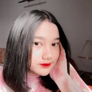 🌟 723001d7 meisje, vrouw, portret, persoon, gezicht, schoonheid telegram sticker