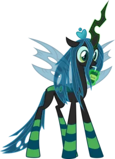 😊 f40e7fb5 Queen Chrysalis My Little Pony königin chrysalis, my little pony, cartoon, aufkleber, animation telegram sticker