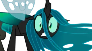 😨 1ec319e6 Queen Chrysalis My Little Pony: Friendship Is Magic kartun, poni, ratu, chrysalis, animasi, karakter telegram sticker