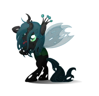 😈 8c873251 Chrysalis My Little Pony Chrysalis, My Little Pony, Poni, Kartun, Karakter telegram sticker