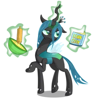 😕 97a561cf Queen Chrysalis My Little Pony LEARN
COOK Ratu Chrysalis, memasak, My Little Pony, kartun, poni, buku telegram sticker