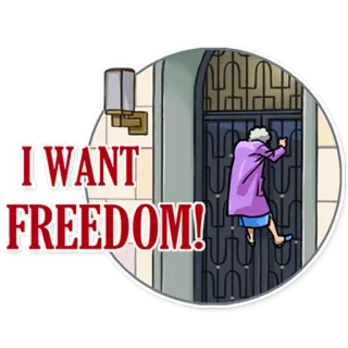 The Queen telegram stickers