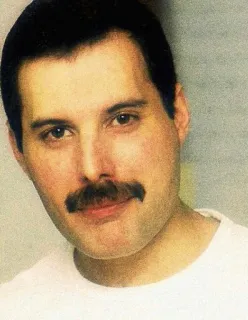 🙂 0f188fda Freddie Mercury Sänger, Musiker, Queen, Freddie, Mercury telegram sticker