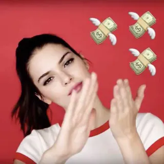 💸 ed15d8cf деньги, наличные, летающие деньги, доллары, богатство telegram sticker