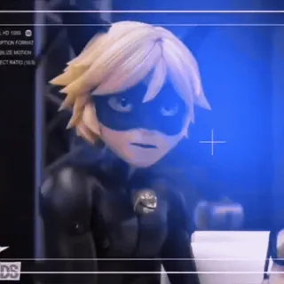 🐾 09a9aa95 Cat Noir Miraculous: Tales of Ladybug & Cat Noir Desenho animado, Anime, Cat Noir, Miraculous Ladybug, Super-herói, Menino whatsapp sticker