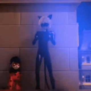 🐾 8ce5f7c6 Cat Noir Miraculous Ladybug Miraculous Ladybug, Cat Noir, desenho animado, animação, super-herói whatsapp sticker