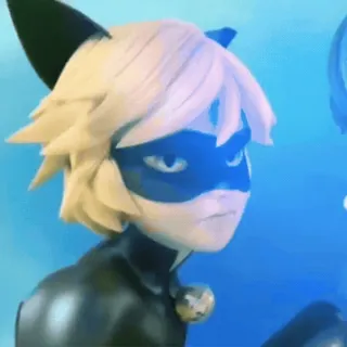 🐾 dfd6c351 Cat Noir Miraculous: Tales of Ladybug & Cat Noir Desenho animado, Anime, Gato, Super-herói, Miraculous Ladybug, Chat Noir whatsapp sticker