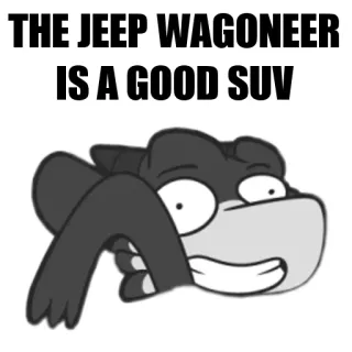 😳 9790c04c THE JEEP WAGONEER IS A GOOD SUV Jeep, Wagoneer, SUV, Auto, Fahrzeug, Automobil telegram sticker