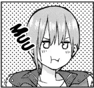 😒 284ef4dd MUU 漫画, 动漫, 贴纸, 表情, 卡通, 漫画 telegram sticker