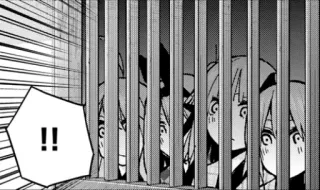 😱 5f6433b5 !! 动漫, 漫画, 女孩, 监狱, 铁窗, 担心 telegram sticker