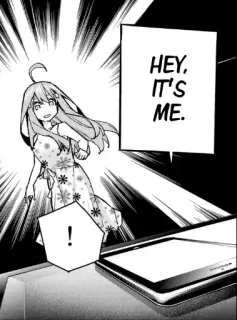 🙋‍♂ d36b80bf HEY, IT'S ME. 动漫, 漫画, 卡通, 插画, 漫画 telegram sticker