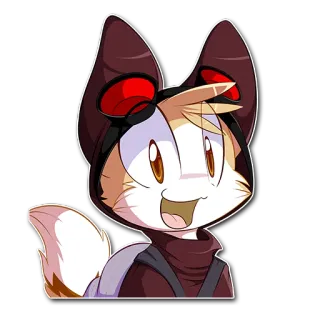 😃 c1294609 卡通, 动物, 毛茸茸, 可爱, 可爱, 快乐, 角色, 微笑 telegram sticker