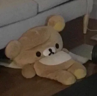 🍪 9642d045 Rilakkuma Rilakkuma, gấu, thú nhồi bông, đồ chơi nhồi bông, đồ chơi, dễ thương telegram sticker