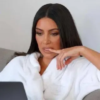 🫤 65e5eb71 Kim Kardashian Kim Kardashian, Bintang reality show, Selebriti, Orang telegram sticker