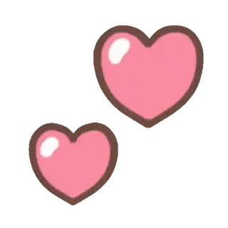 🐰 e4d5cbf2 cuore, amore, san valentino, rosa, carino, romantico telegram sticker