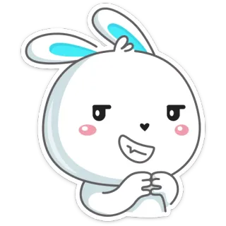 Кролик - @TgSticker telegram stickers