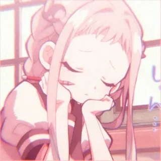 🐇 1c29007d Nene Yashiro Toilet-bound Hanako-kun Anime, Szkoła, Dziewczyna, Manga, Słodkie telegram sticker