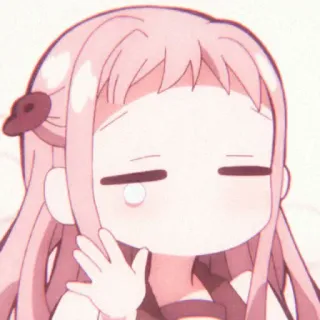 🐇 2af7e30f Yashiro Nene Toilet-bound Hanako-kun Anime, Manga, Słodkie, Różowe włosy, Yashiro telegram sticker