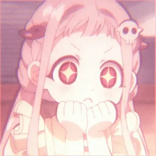 🐇 46cba609 Nene Yashiro Toilet-bound Hanako-kun Anime, Słodkie, Manga, Szkoła, Duch telegram sticker